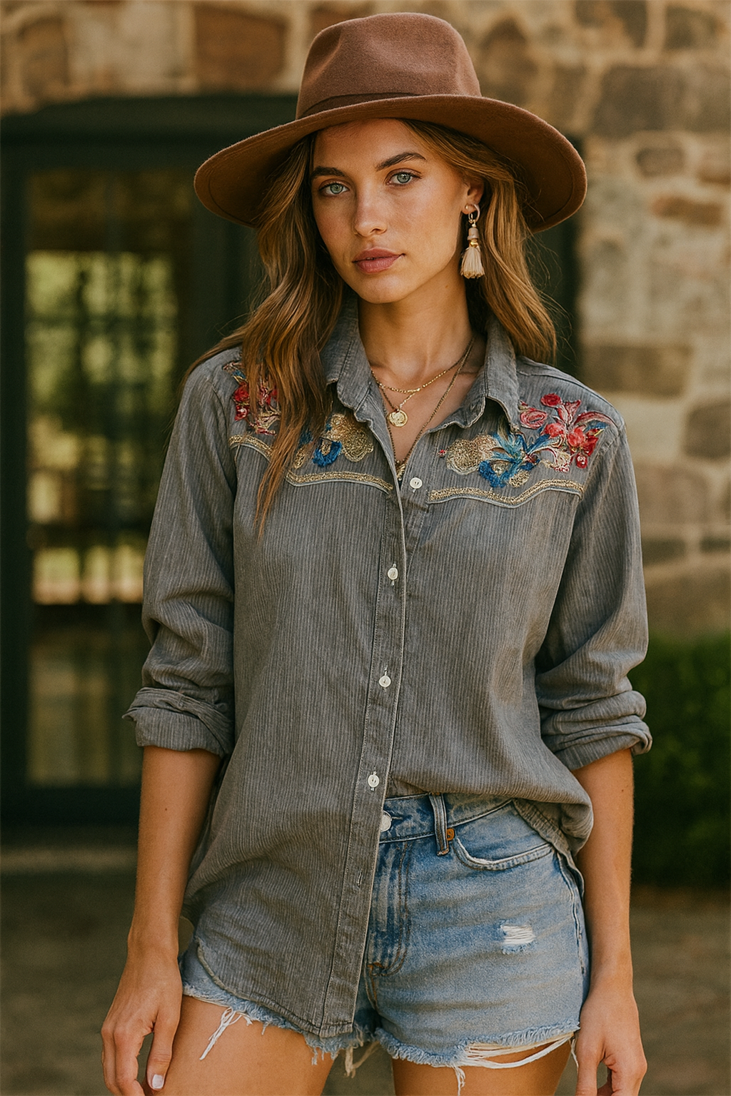 Carmel Mesa Button-down