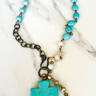 Valerie Necklace in Turquoise