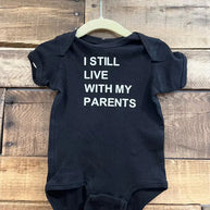 Live with Parents Onesie