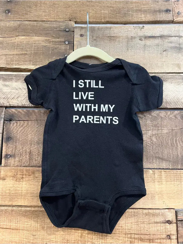 Live with Parents Onesie