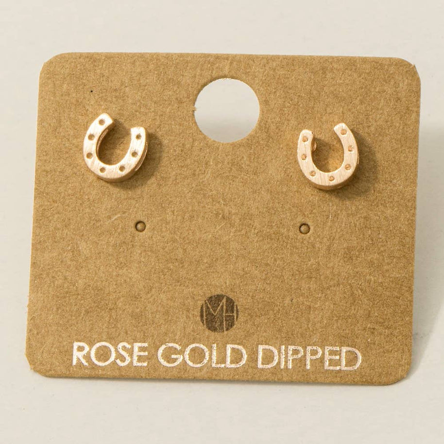Mini Horseshoe Earrings