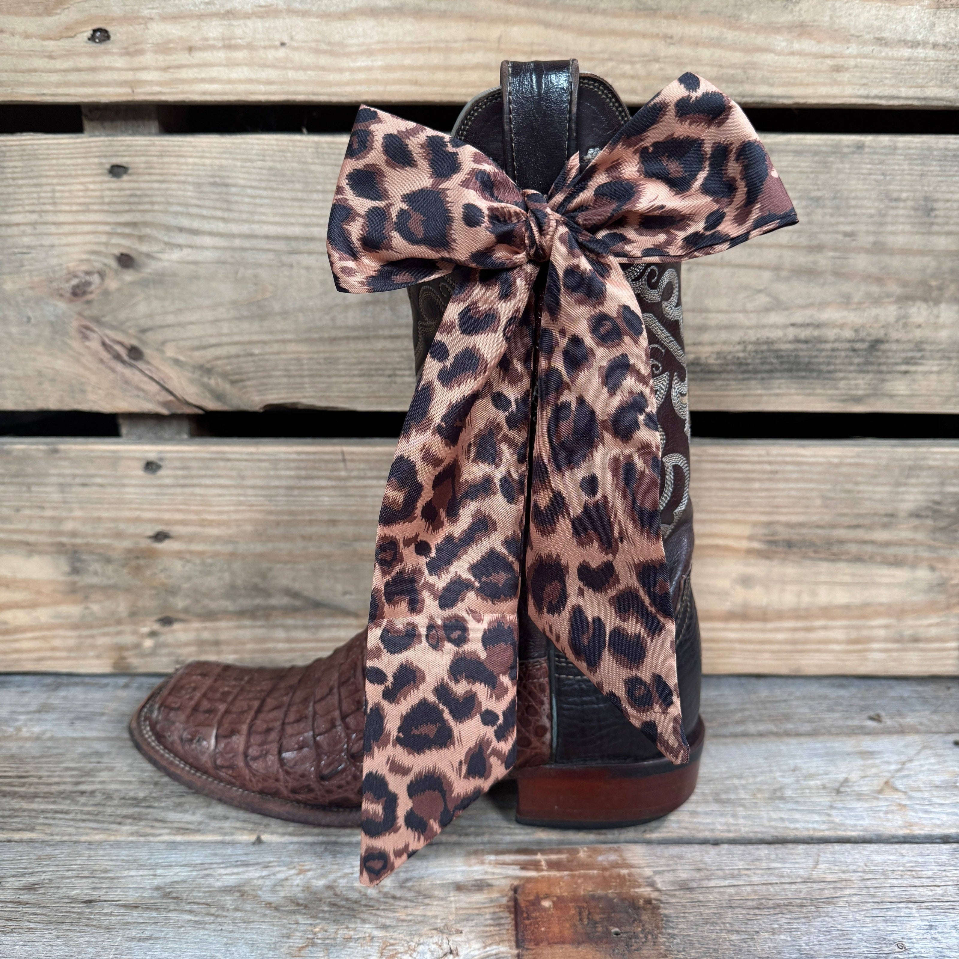 Brown and Black Western Skinny Mini Wild Rag / Cowgirl Necktie #TW114