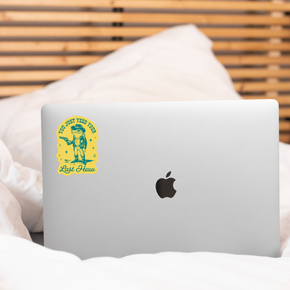 Your Last Haw Frog Cowboy Sticker