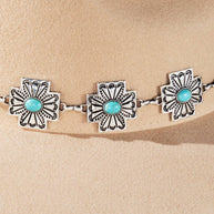 Western Cross Hat Band