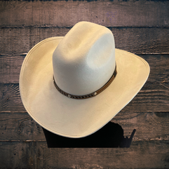 Vegan Suede Cowboy Hat 