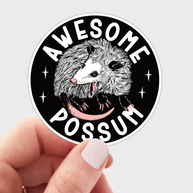 Awesome Possum Sticker