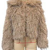 Plush Faux Fur Jacket