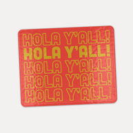 Hola Y'all Mini Tempered Glass Cutting Board