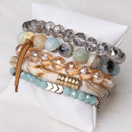 Aubrey Bracelet Set Mint