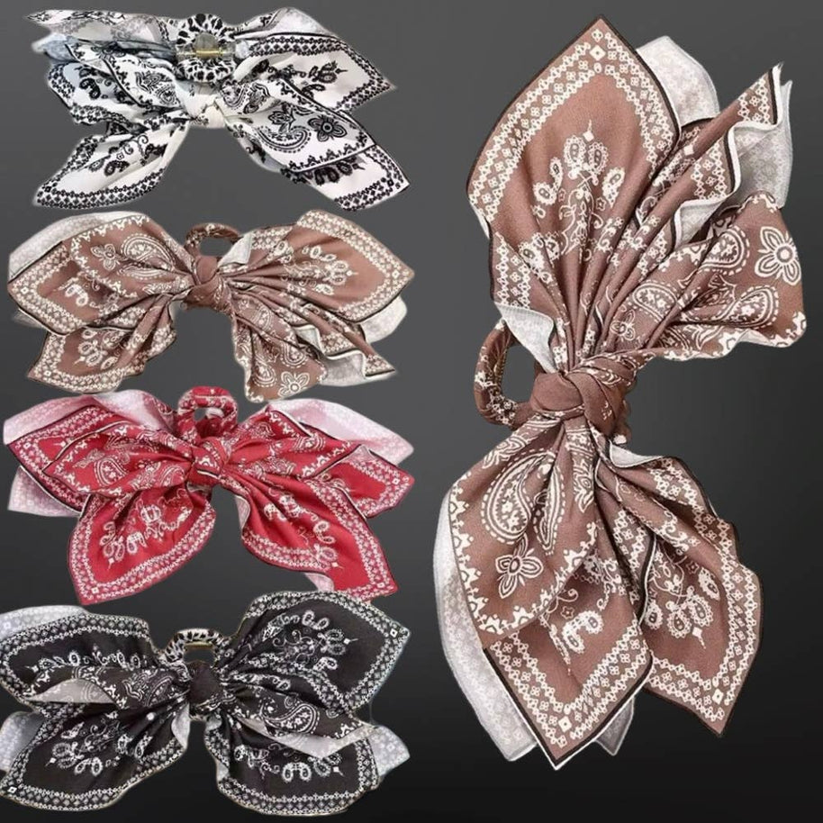 Western Paisley Claw Clip