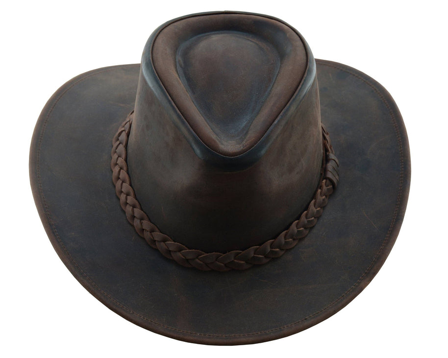 THUNDER Leather Cowboy Hat