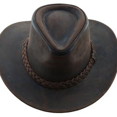 THUNDER Leather Cowboy Hat