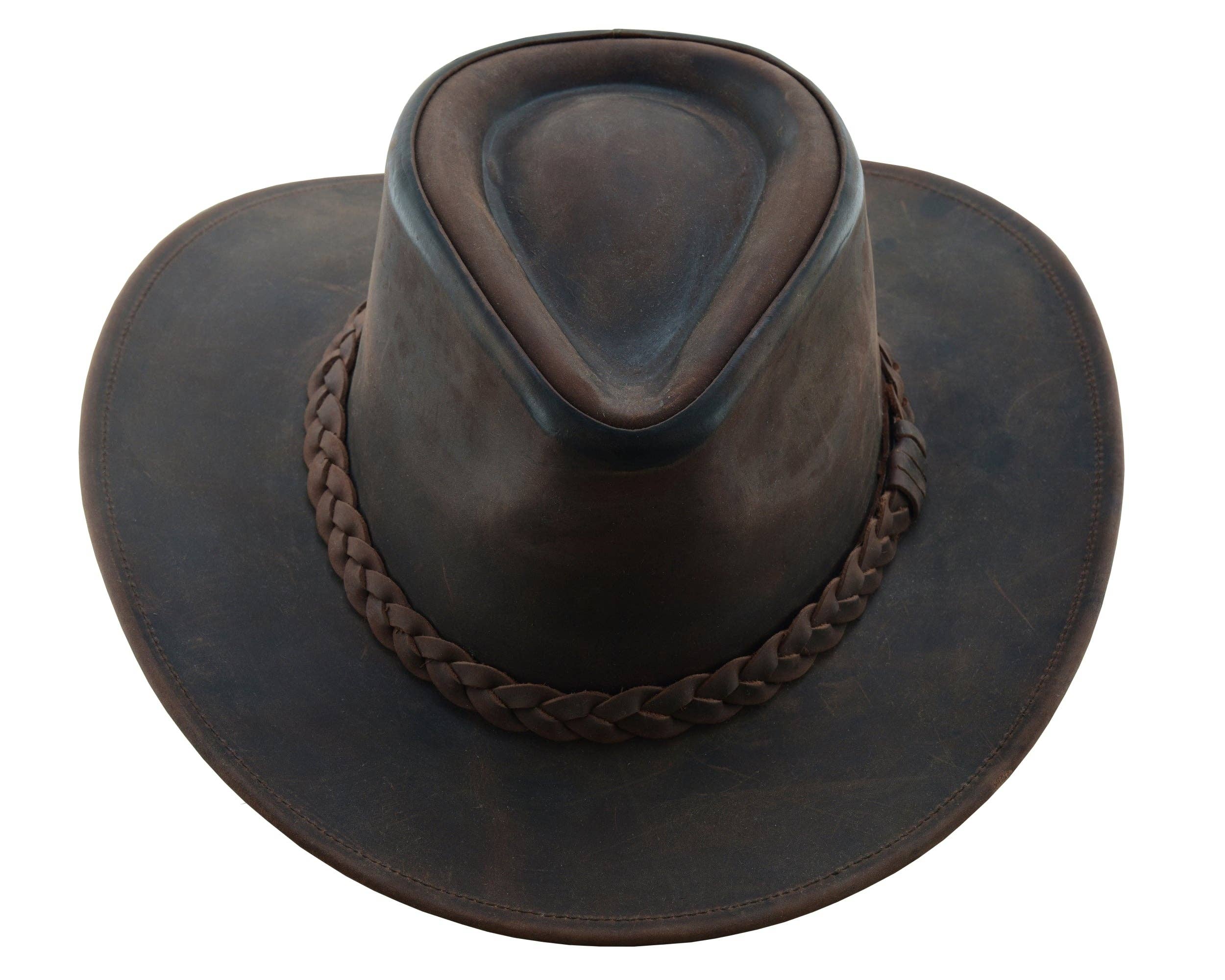 THUNDER Leather Cowboy Hat
