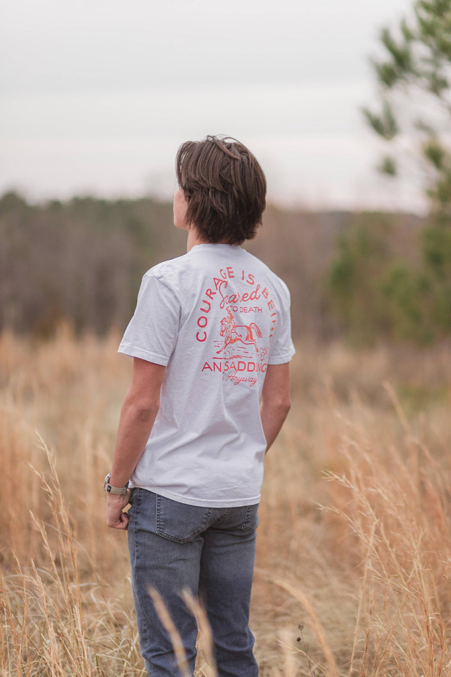 Saddling Up Anyway Men's T-shirt