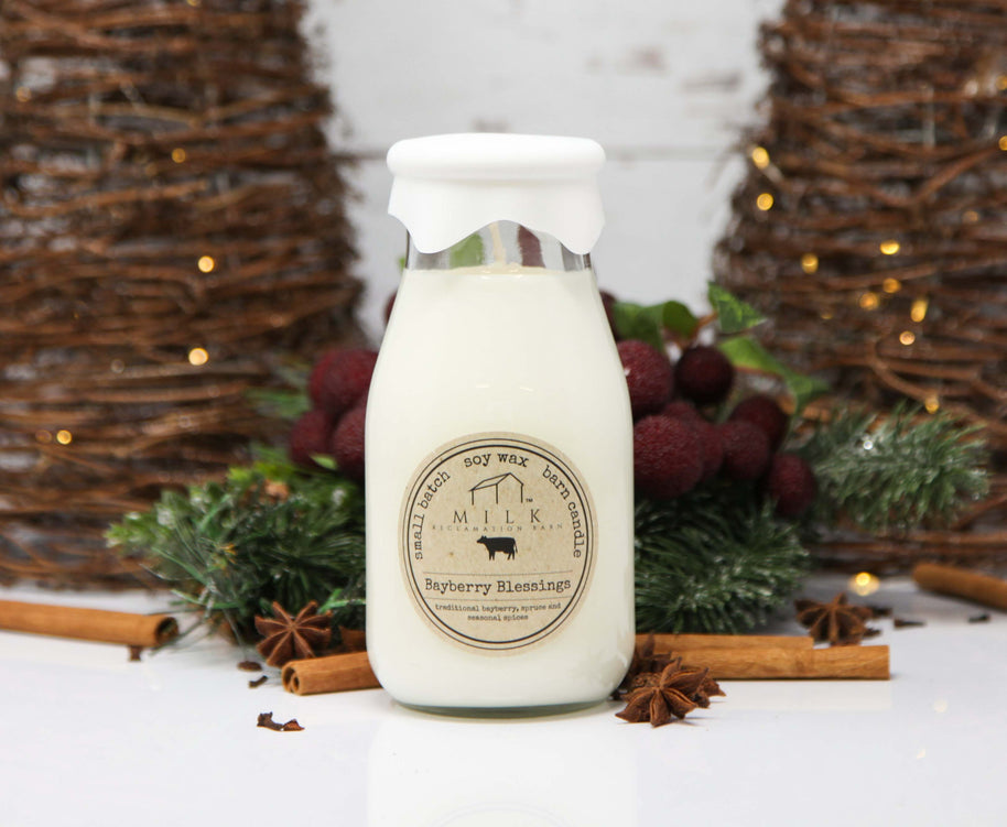 Milk Bottle Candle 13 oz