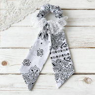 Bandana Ribbon Scrunchie
