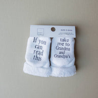 Take Me to Gma's & Gpa's Socks