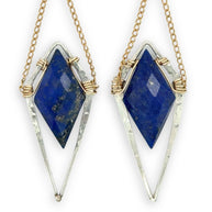 Handmade Wisdom Lapis Earrings