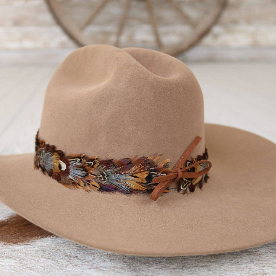 Telluride Feather Hat Band