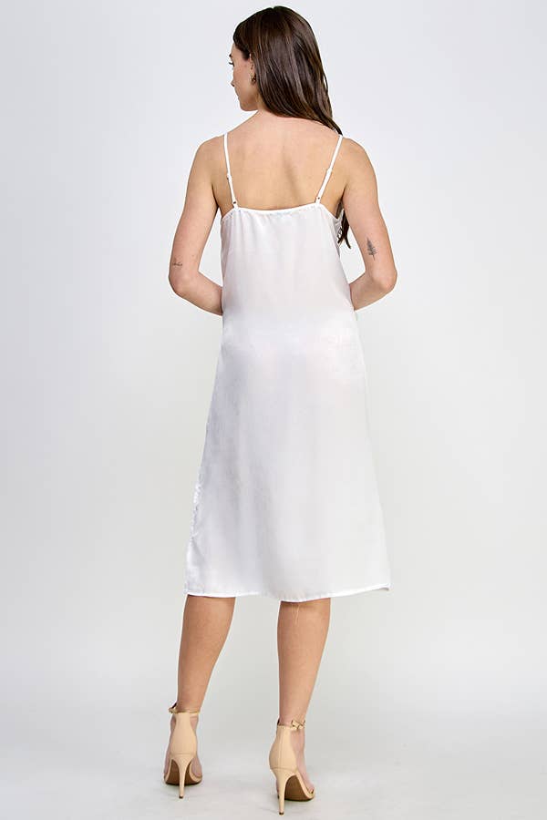 Satin Slip Dress
