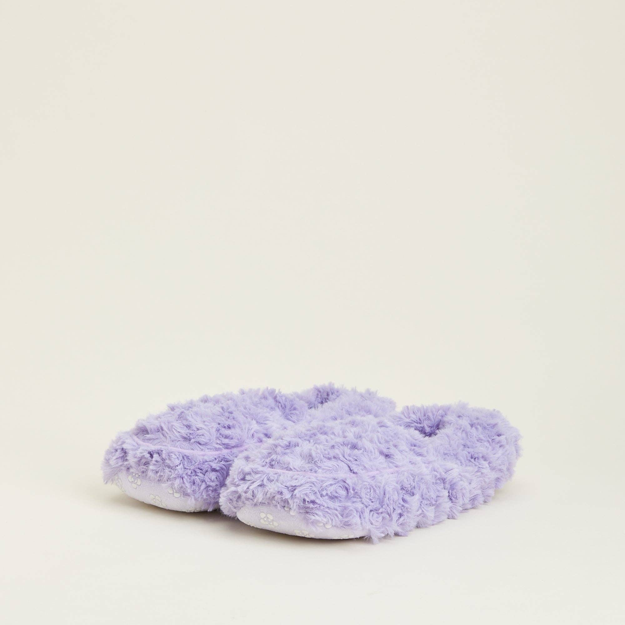 Curly Purple Warmies Slippers Gift for Teachers Back to School!