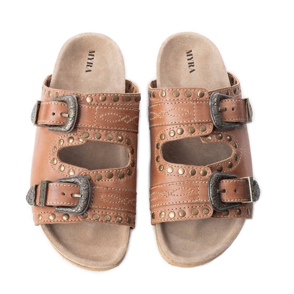 Myra Great Sonora Sunset Sandals, Tan