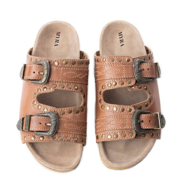 Myra Great Sonora Sunset Sandals, Tan