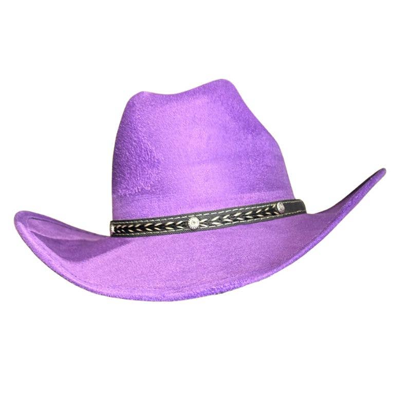 Kids Cowboy Hat Vegan Suede