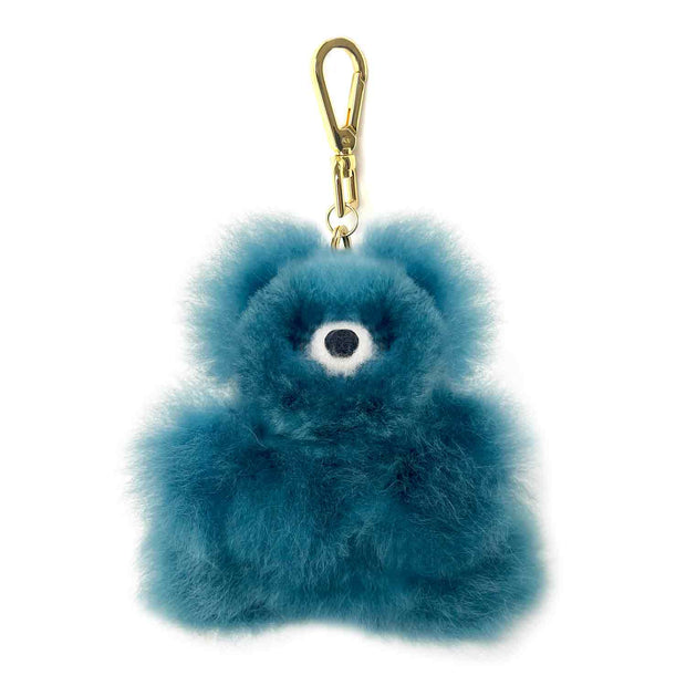 Keychain Alpaca Plushie | 7" Bear | Teal