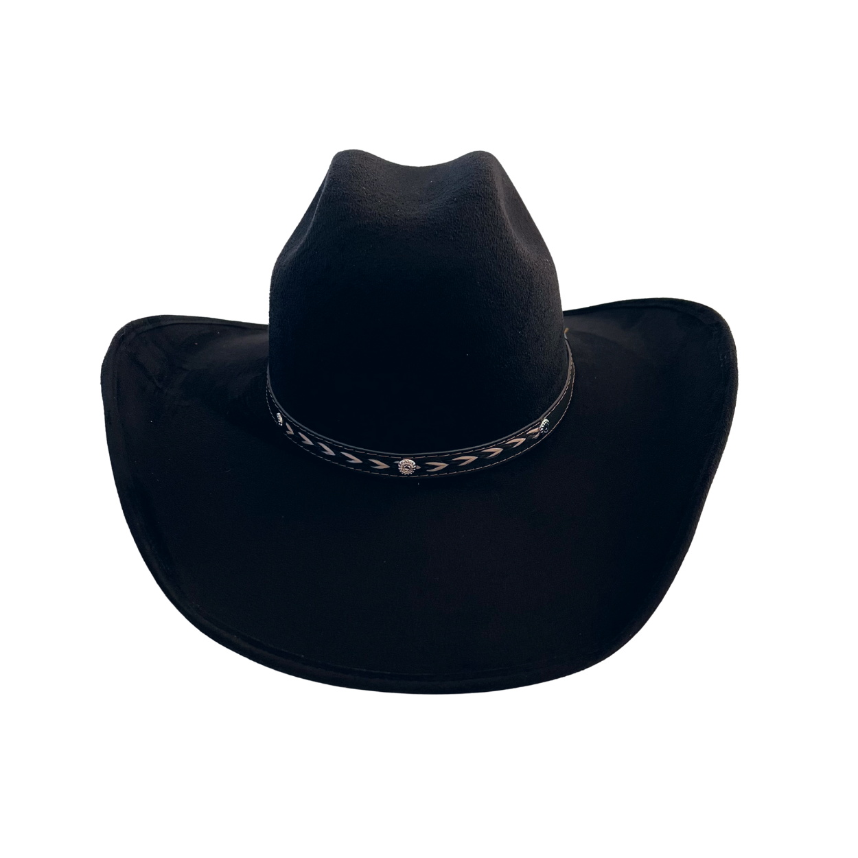 Unisex Vegan Suede Western Cowboy Hats