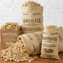 Burlap Bag Salted Roasted-n-Shell Peanuts, 24 oz.