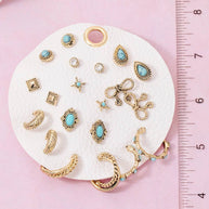 Assorted Antique Western Boho Earrings Set