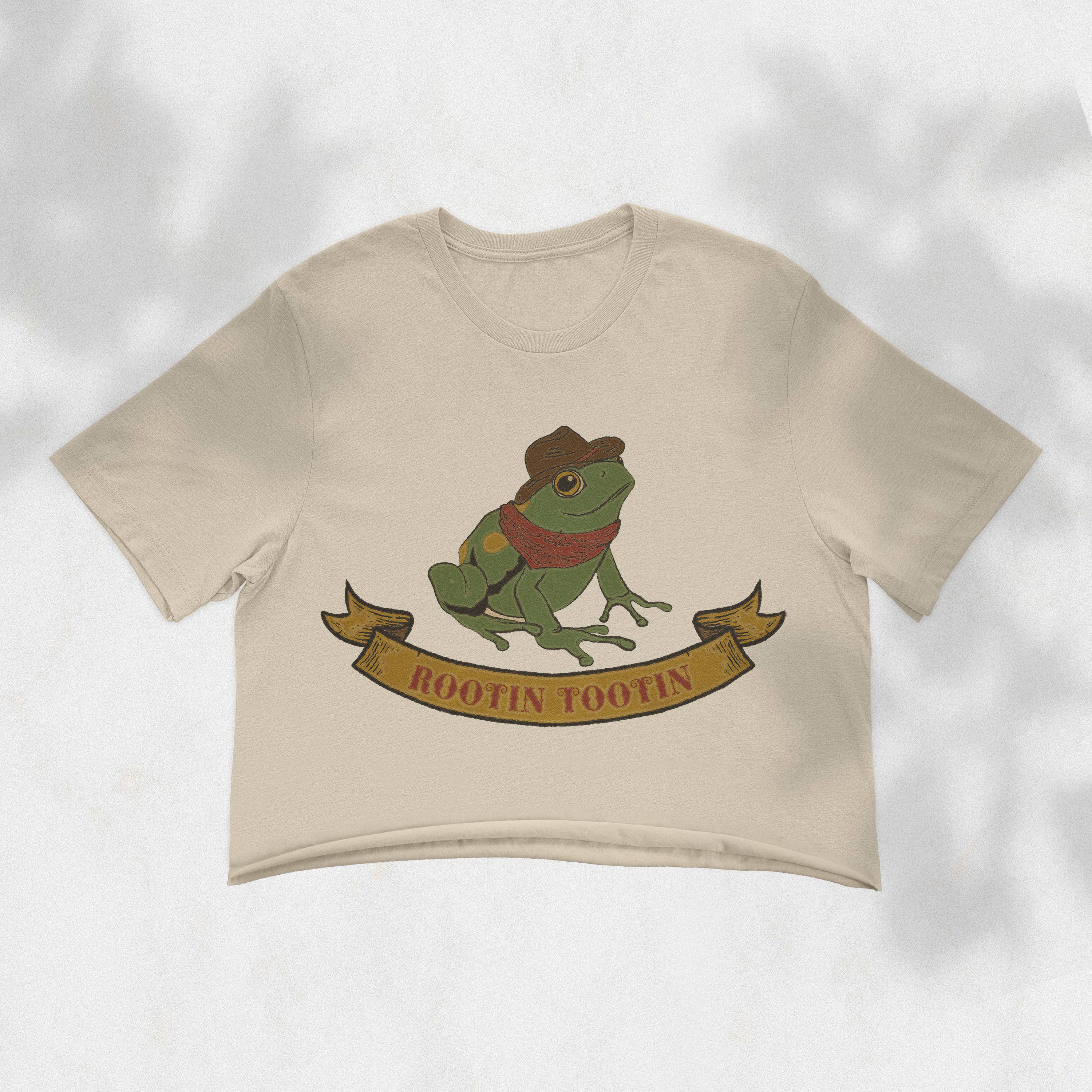Rootin Tootin Toad Crop Top