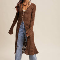 Crochet Longline Cardigan / Duster