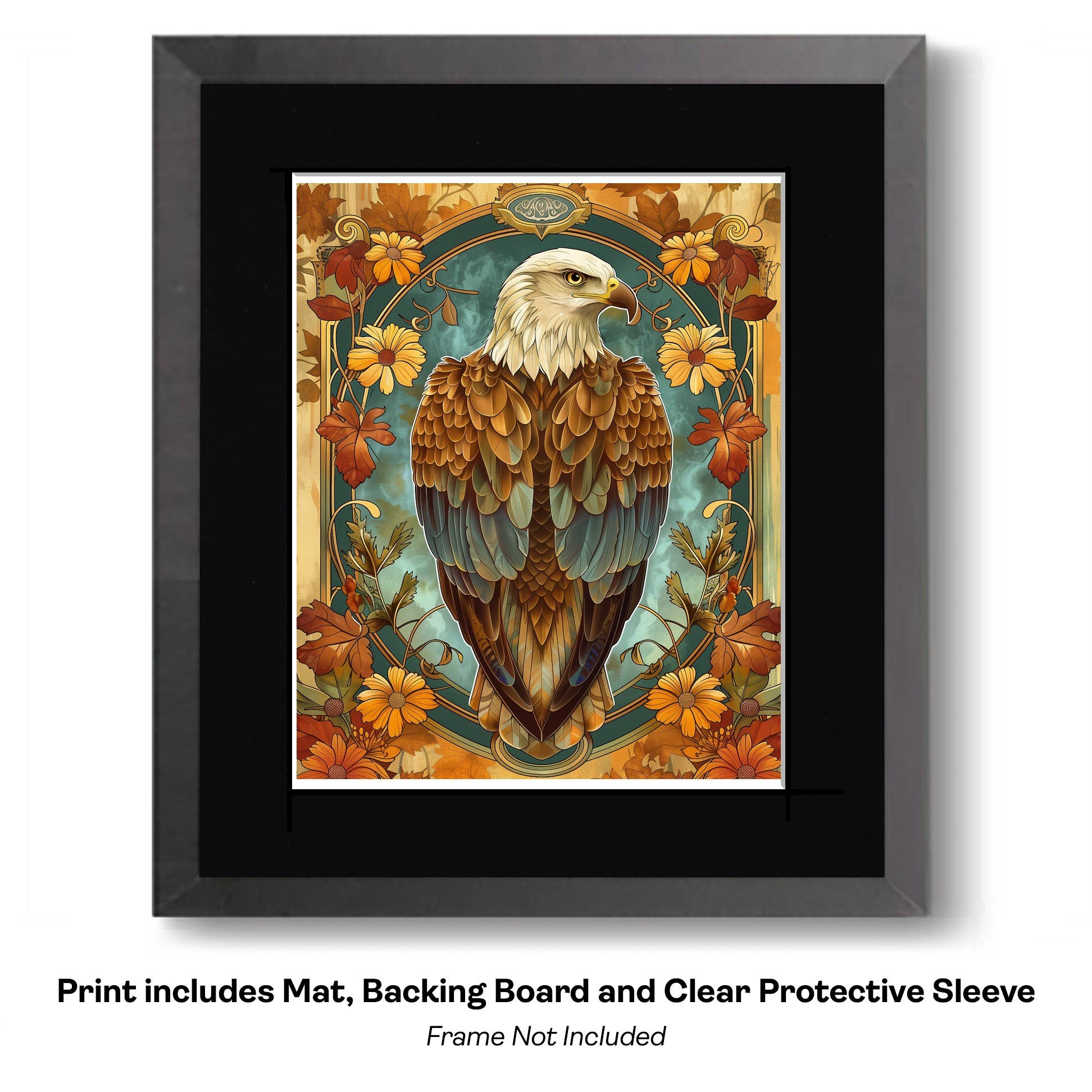 - Animal Kingdom Wall Art Prints in Art Nouveau Print
