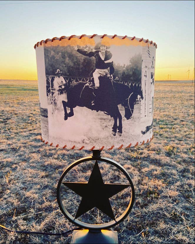 Lampshade Old West Cowgirls