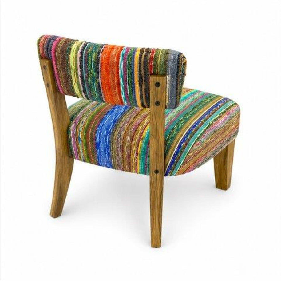 Upholstered Accent Chair, 25x25x27