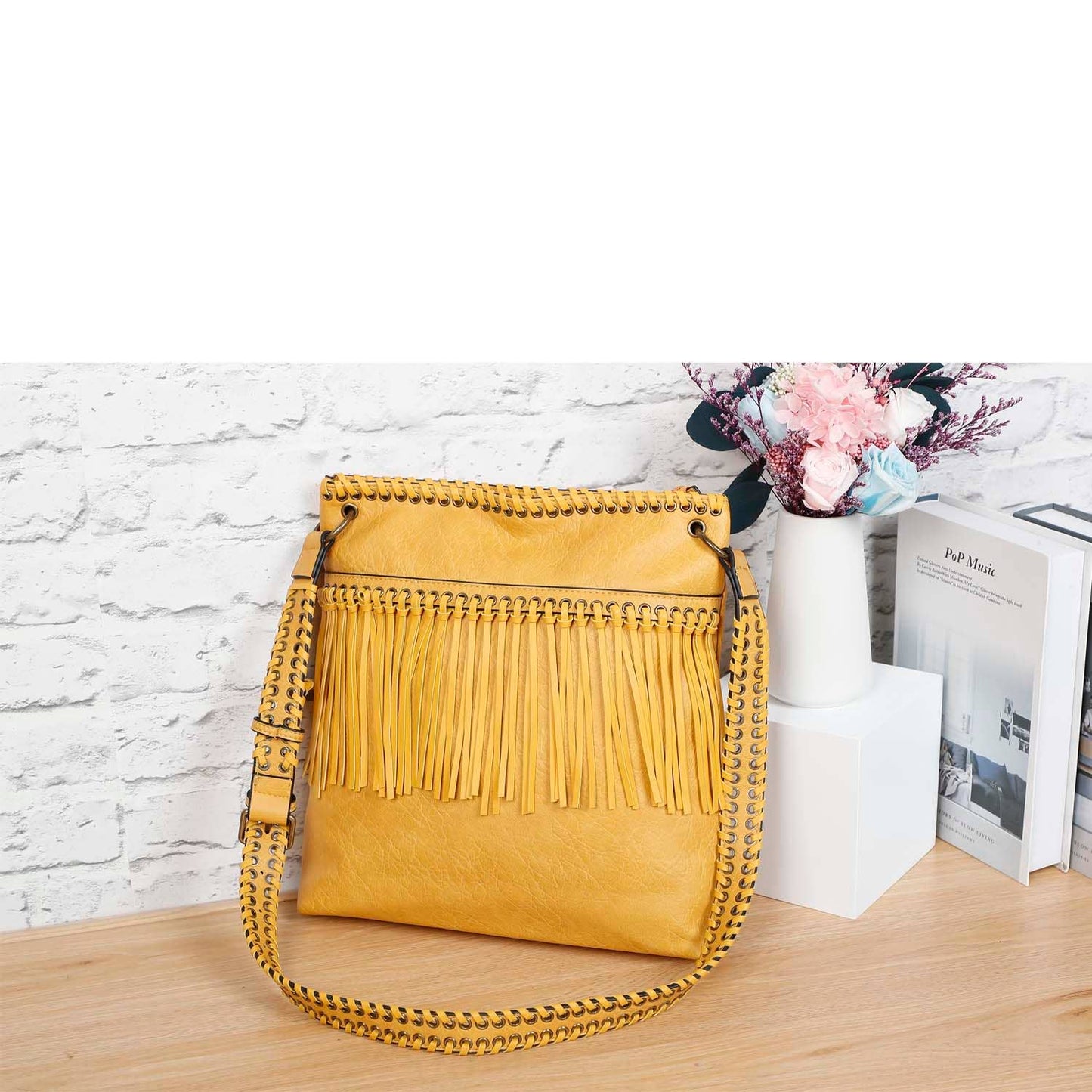 June Fringe Tote