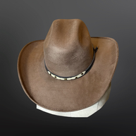 Vegan Suede Cowboy Hat 