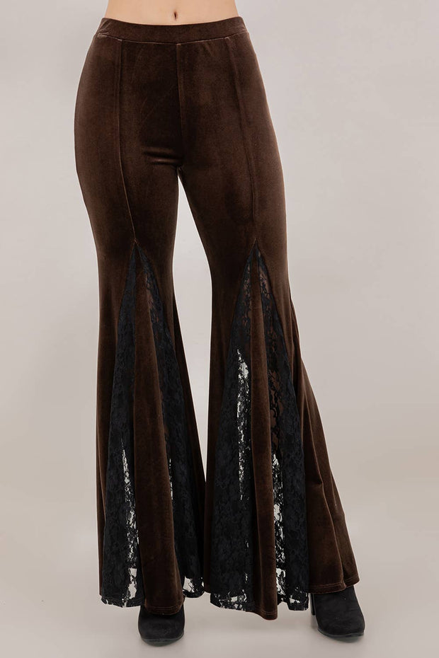 Velvet & Lace Bell Bottoms