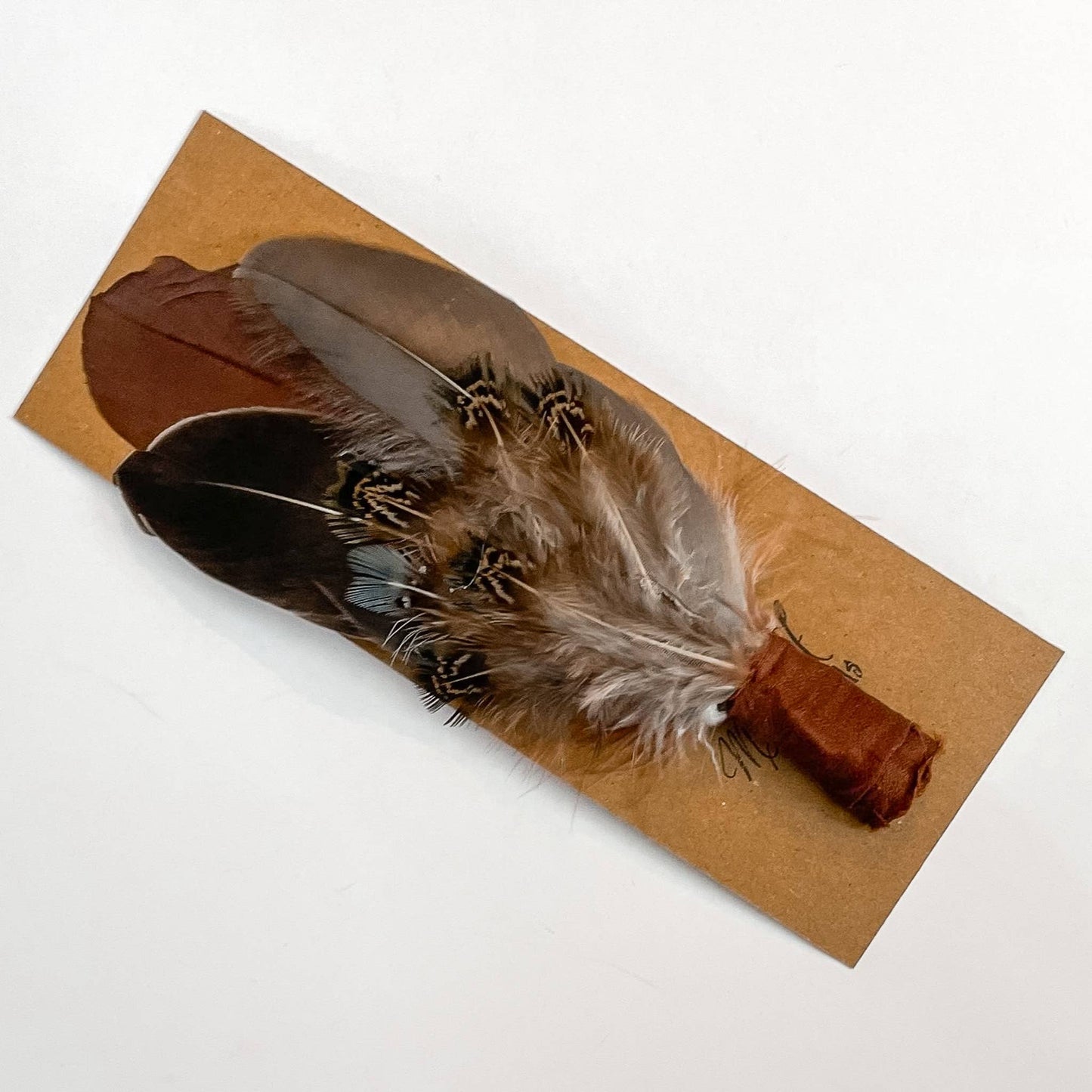 Hat Bar Chestnut Feather Flutter