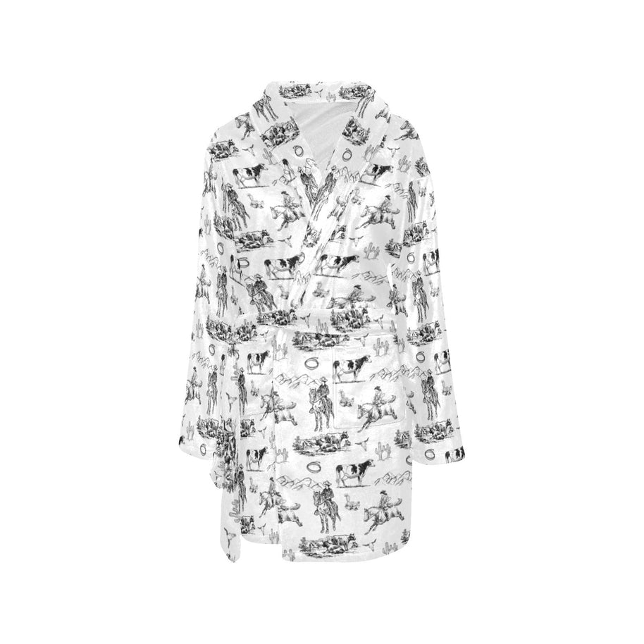 Ranch Life Women's Western Bath Robe