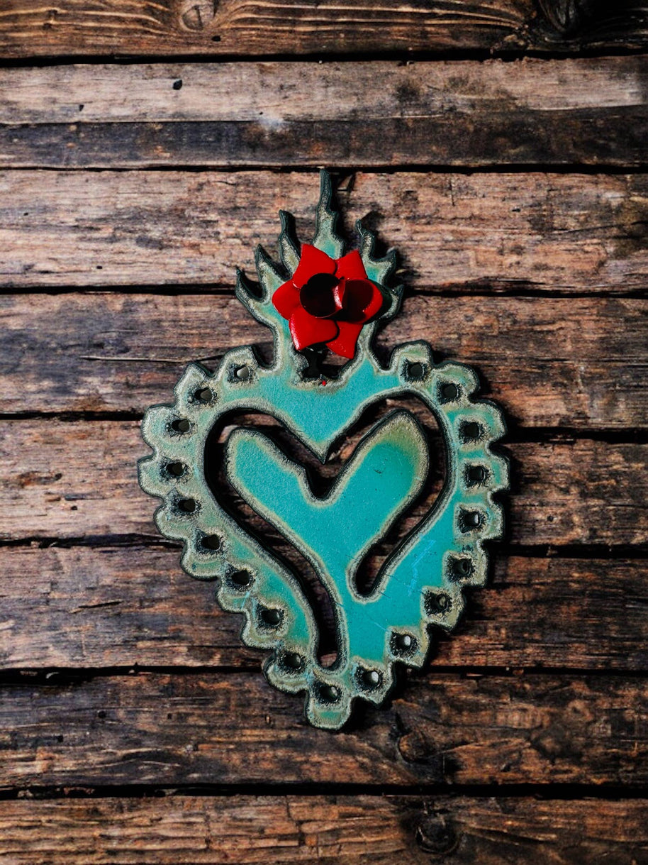 Western Milagro heart magnet
