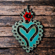 Western Milagro heart magnet