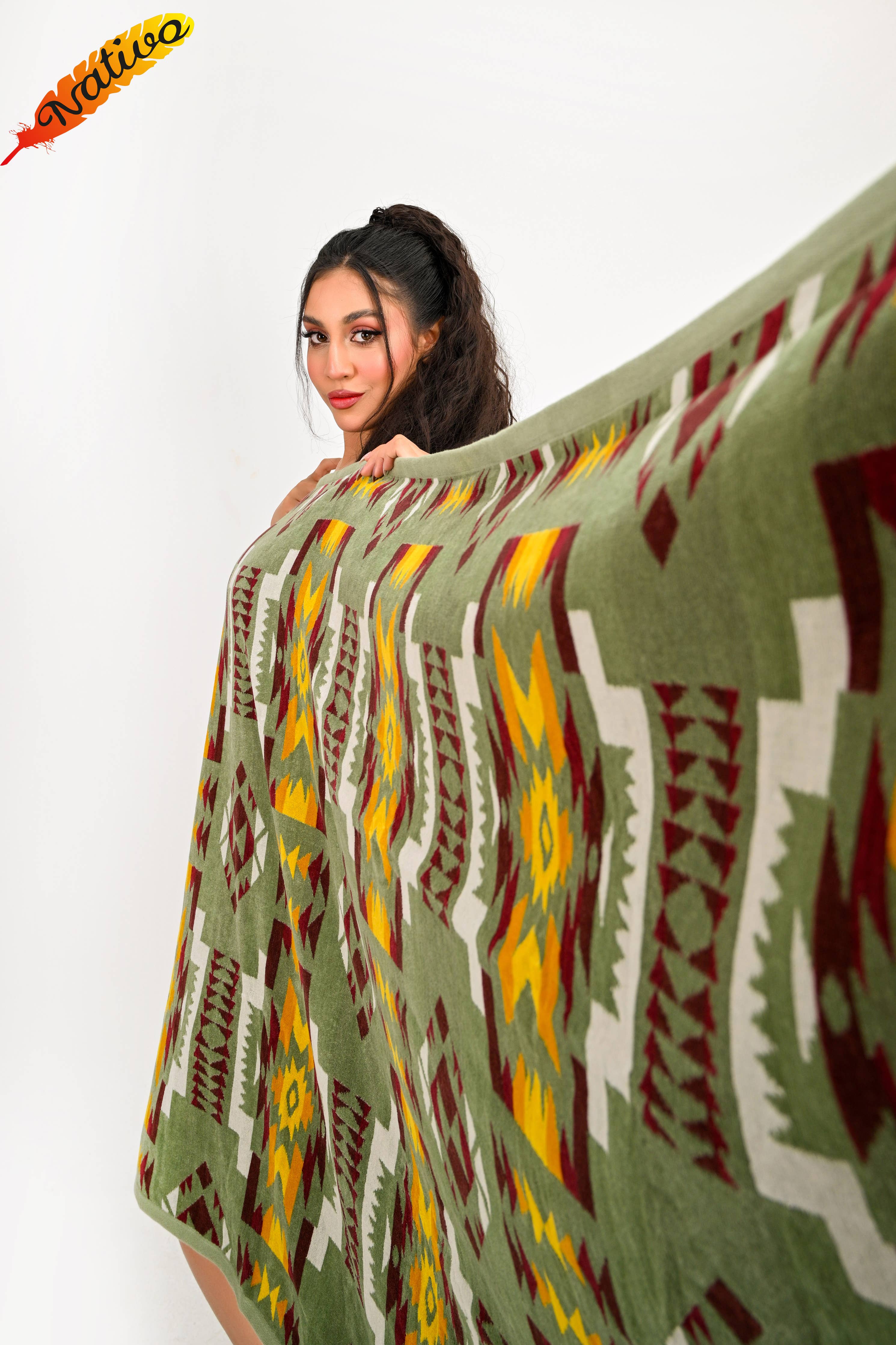 Beach Towel, Santa Fe Sage