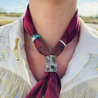 Maroon Hues Hand Dyed Bandanas