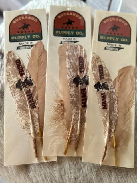 Mama Tried Skull Hat Feather