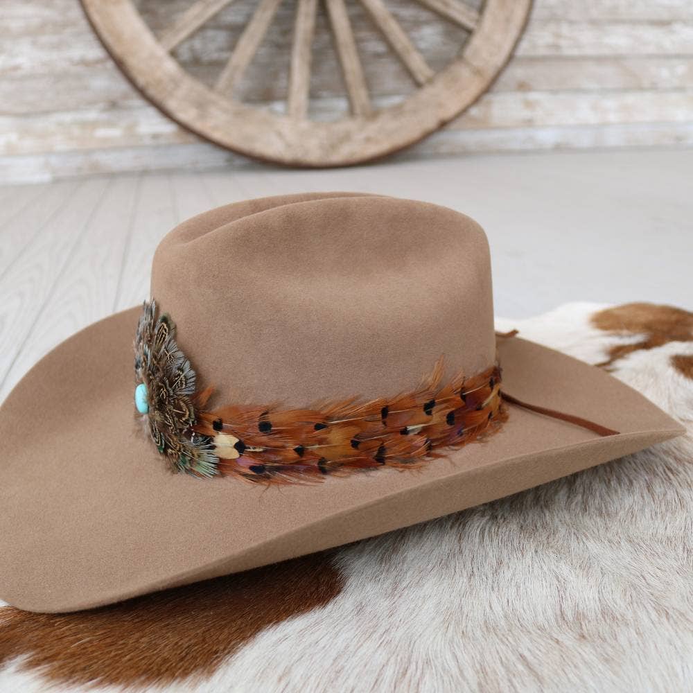 Western Feather Stellar Hat Band