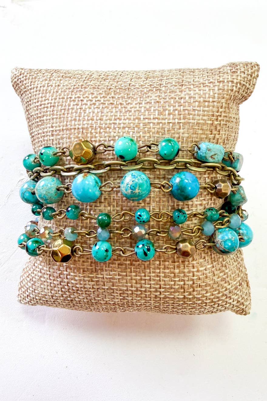 Flory Bracelet - Turquoise