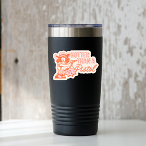 Hotter Than a Two Dollar Pistol Sticker